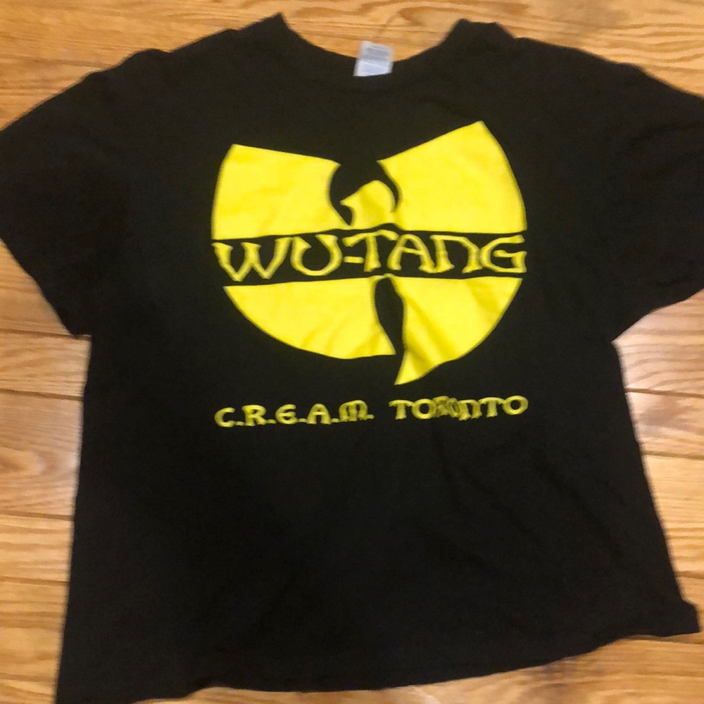 Wu-tang Black and Yellow T-Shirt